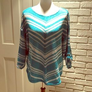 Chico’s Lightweight Summer Sweater LN SZ 3